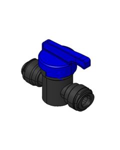 Ball valve 6mm Speedfit (BLACK)